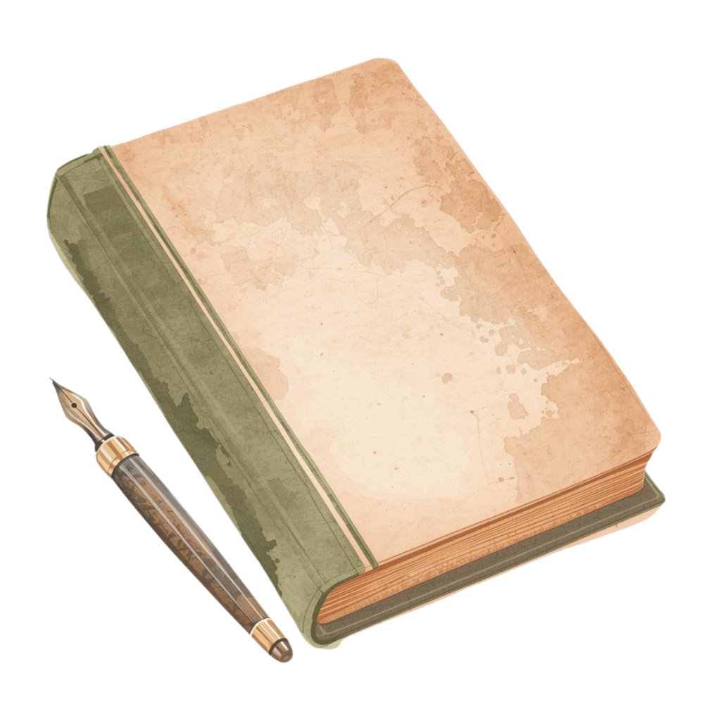 くすみグリーン朝ルーティンモチーフ水彩クリップアート(10点)