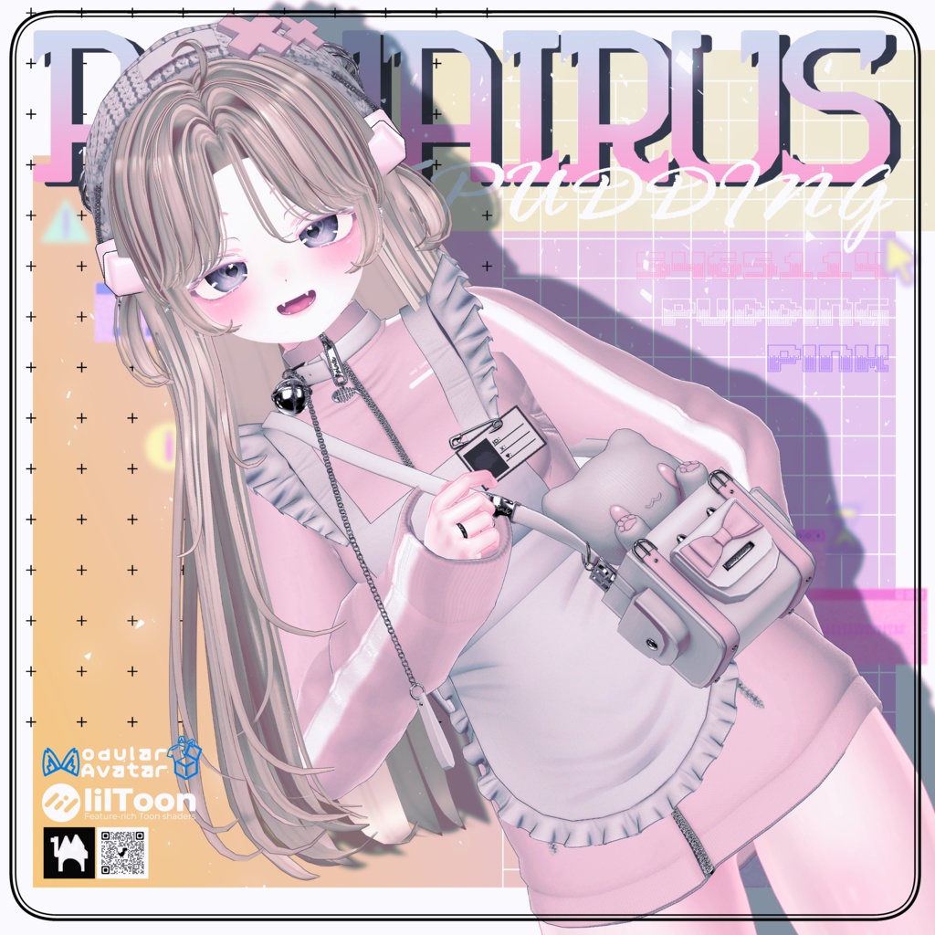 【4アバター対応】 ♥AQUAIRUS♥ 【VRChat向け衣装モデル】