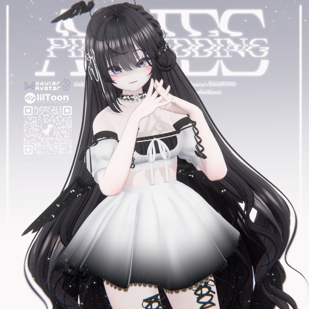 【♥5アバター対応】 ♥ARIES♥ 【VRChat向け衣装モデル】