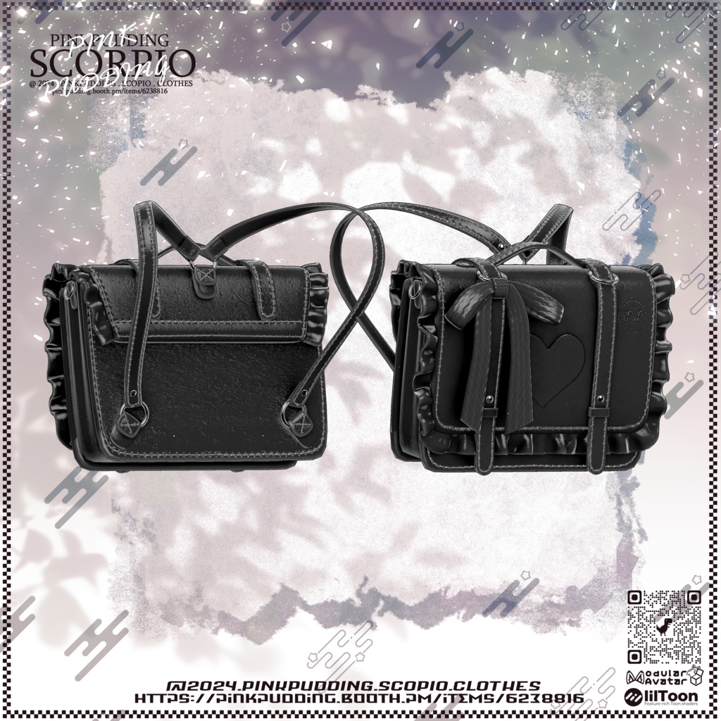 【11月sale】【7アバター対応】 ♥SCORPIO♥ 【VRChat向け衣装モデル】