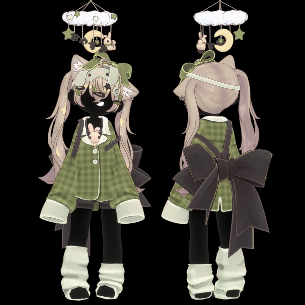 【𝐒𝐀𝐋𝐄中♥】【キプフェル専用】 ♡ 𝓑𝓪𝓻𝓬𝓱𝓲𝓮𝓵 ♡ 【VRChat向け衣装+ヘアモデル】