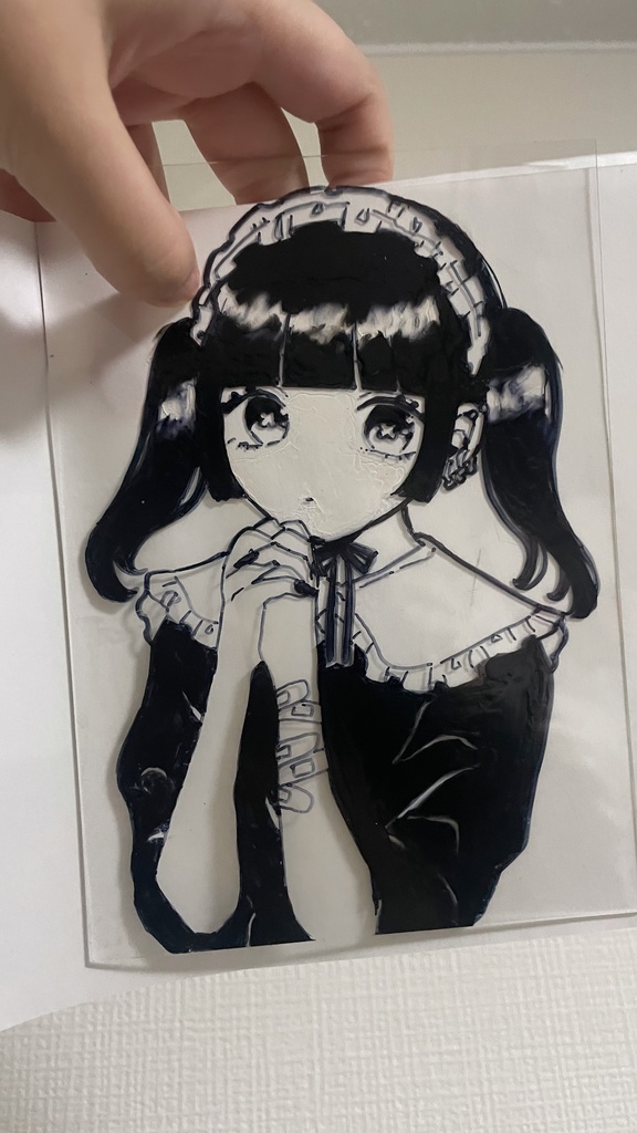 お願い助けてアクリル板