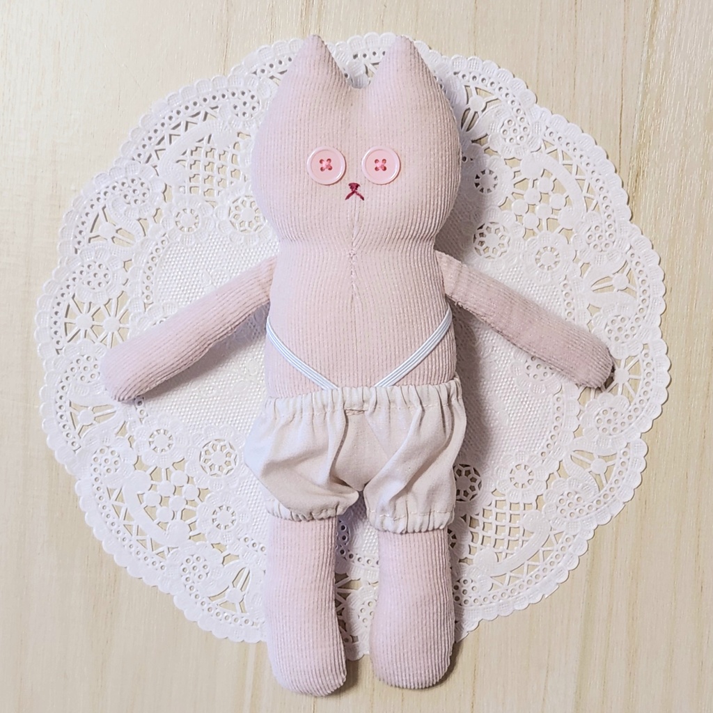 ぬいぐるみ おきがえねこちゃんとお洋服セット