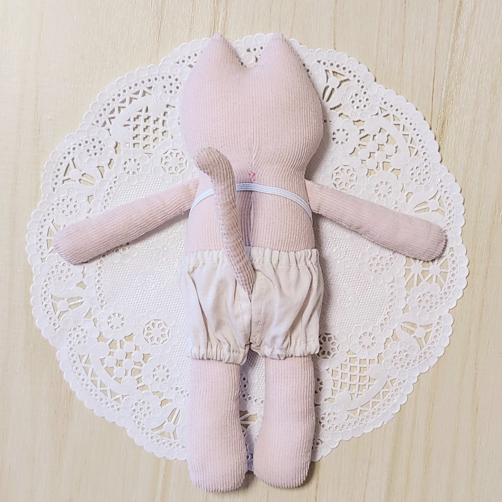 ぬいぐるみ おきがえねこちゃんとお洋服セット