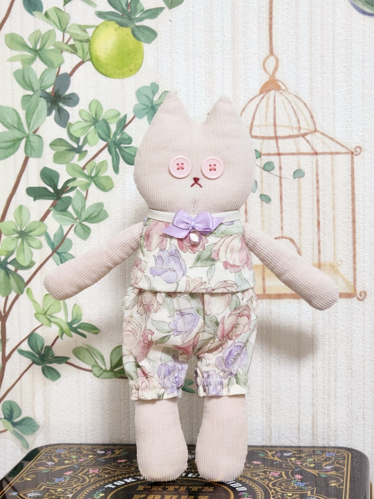 ぬいぐるみ おきがえねこちゃんとお洋服セット