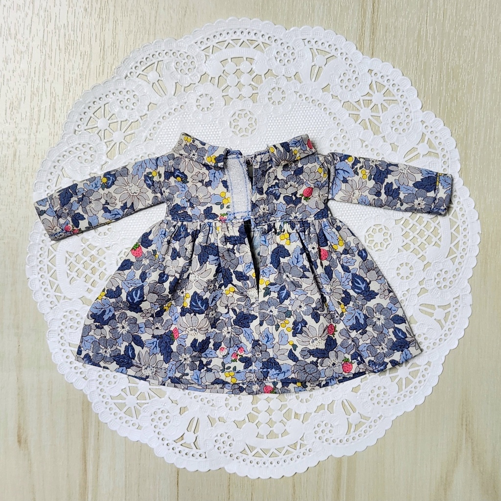 ぬいぐるみ服 長袖のワンピース