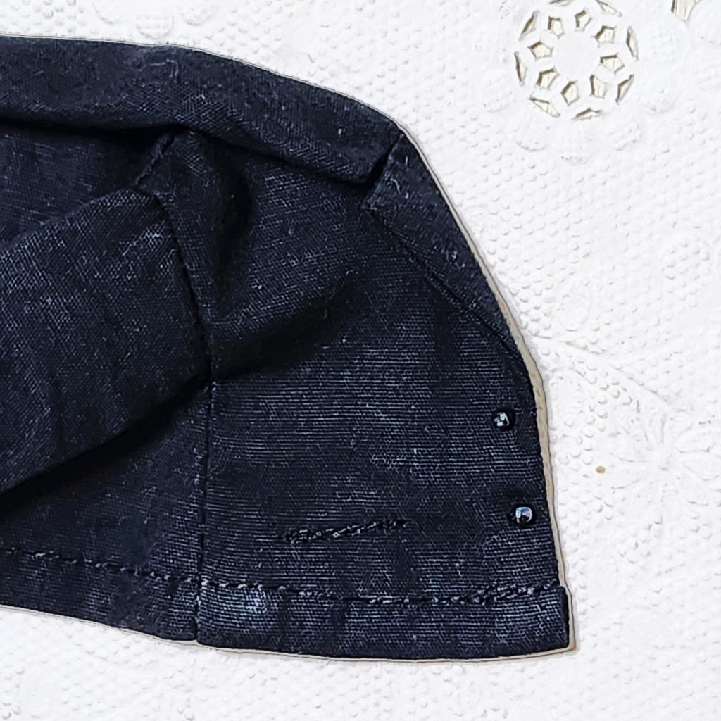 ぬいぐるみ服 黒のジャケット