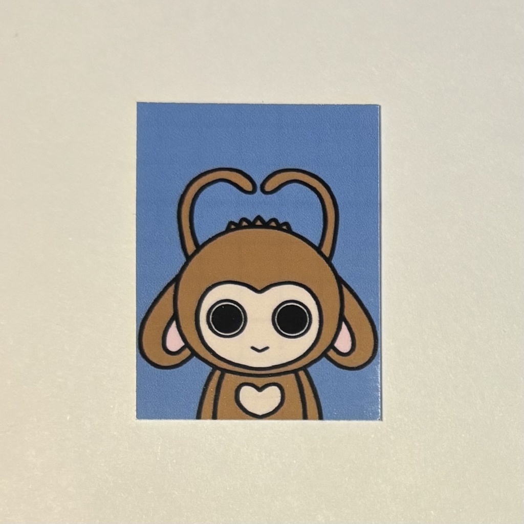 証明写真風ステッカー