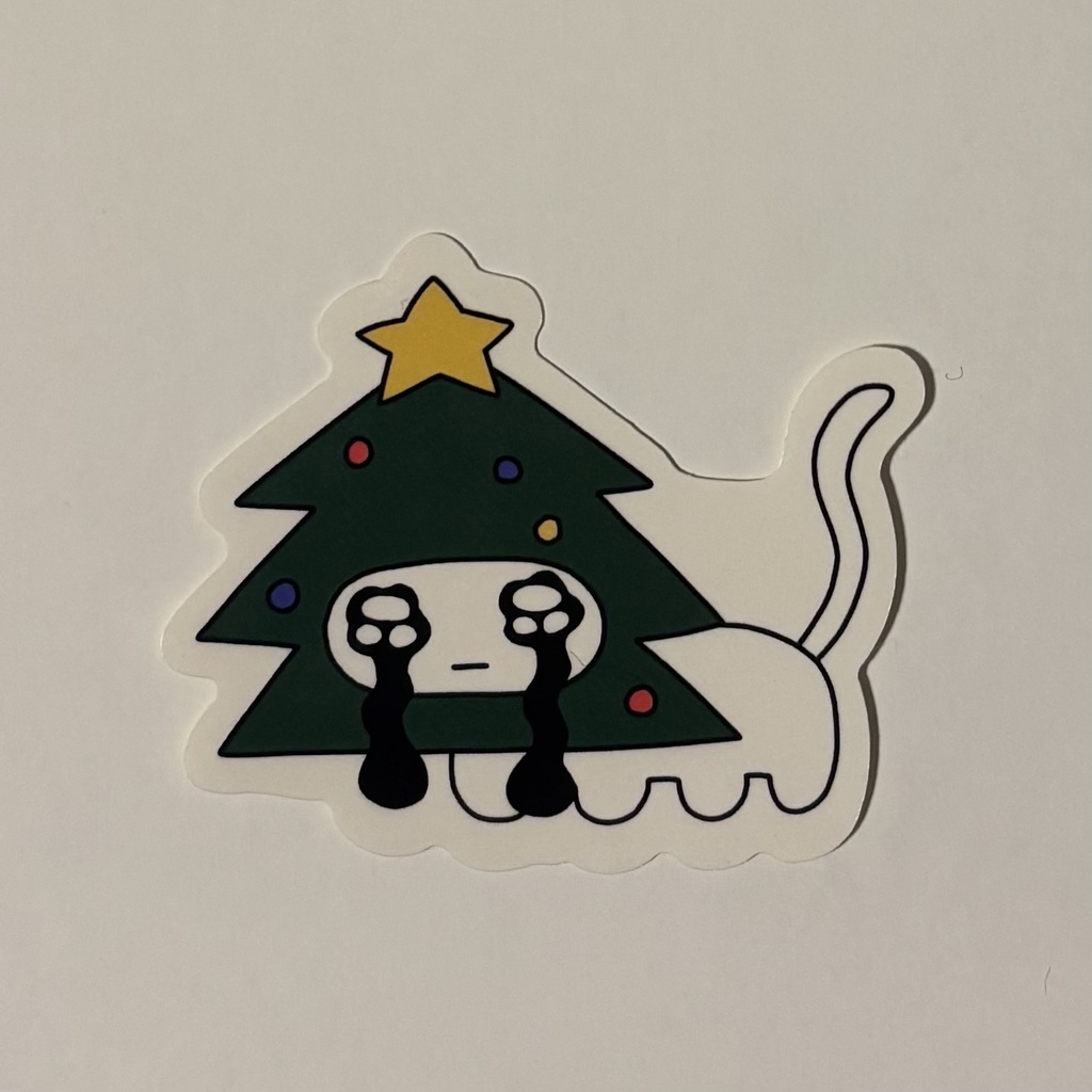 クリスマスツリーねこ