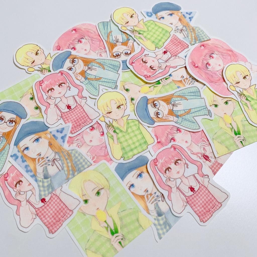 春っ子きらきらステッカー