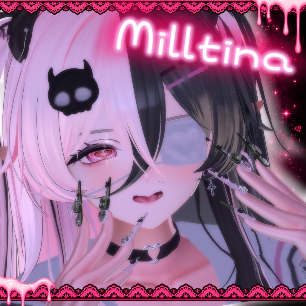 ✨販売記念セール✨【17アバター対応】盲瞳ーMOAIー EyeTexture ~おまけ付き~