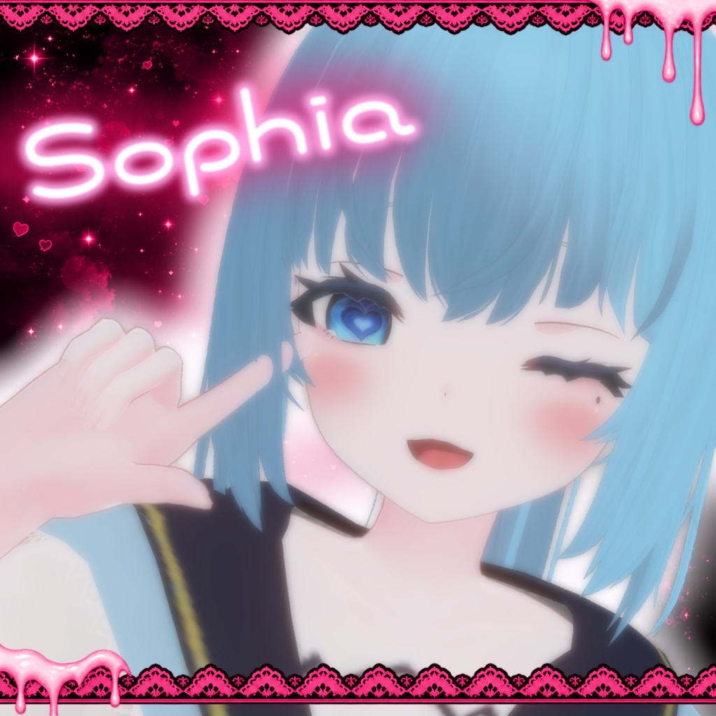 ✨販売記念セール✨【17アバター対応】盲瞳ーMOAIー EyeTexture ~おまけ付き~