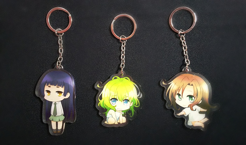 アクリルキーホルダー(創作女子)