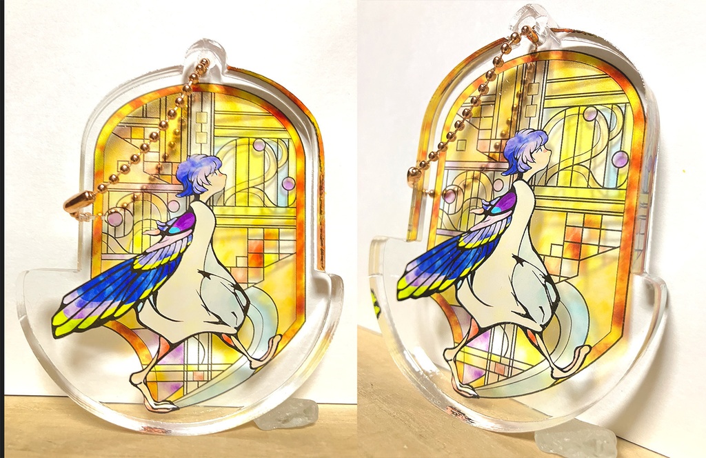 漂流する天使譚(本+アクリルキーホルダーのセット)