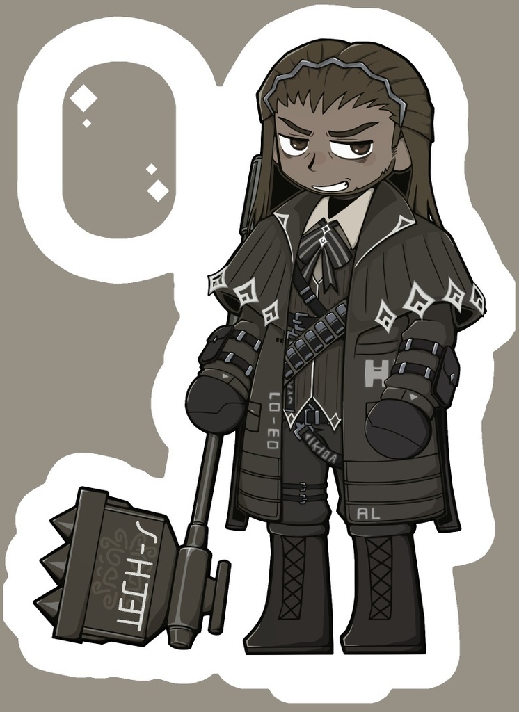 血鬼の狩人　フレーム付きアクリルスタンド