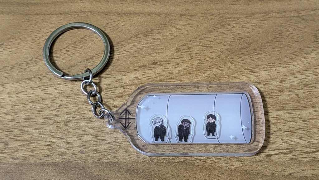 牙狩事務所　シャカシャカアクキー