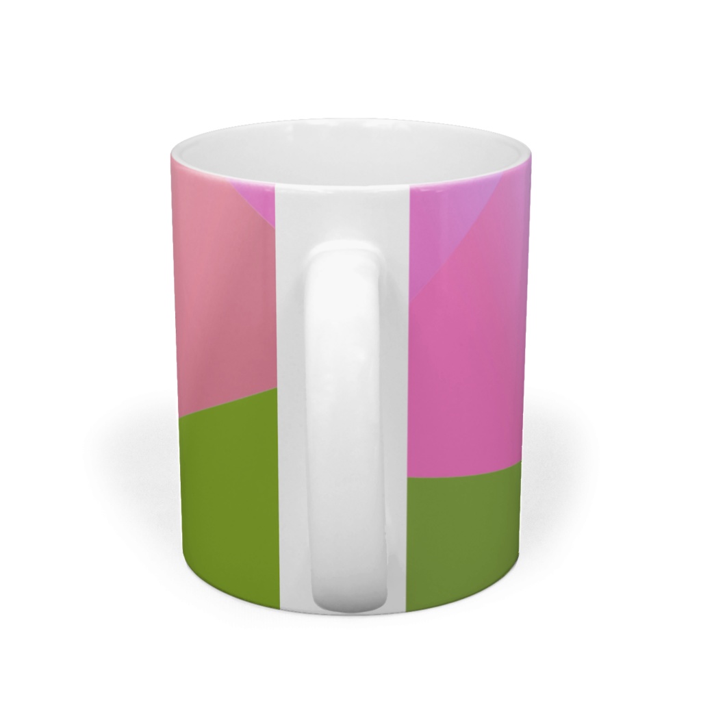 桜ステンドグラス風マグ