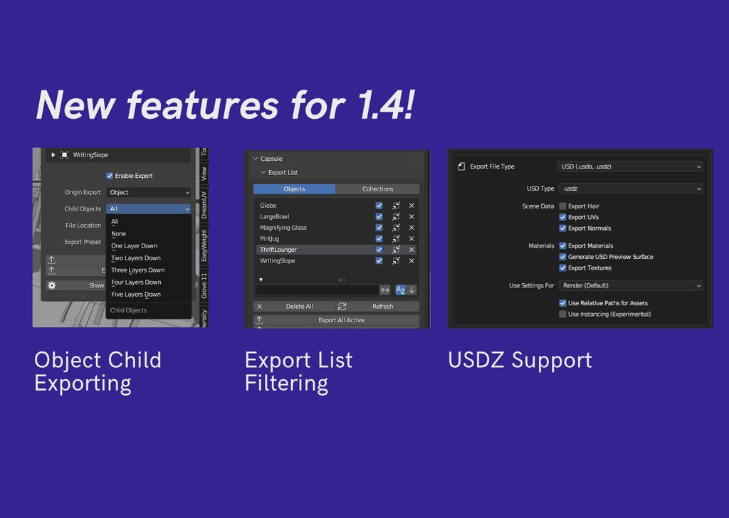 Capsule - One-Click Batch Exports for Blender