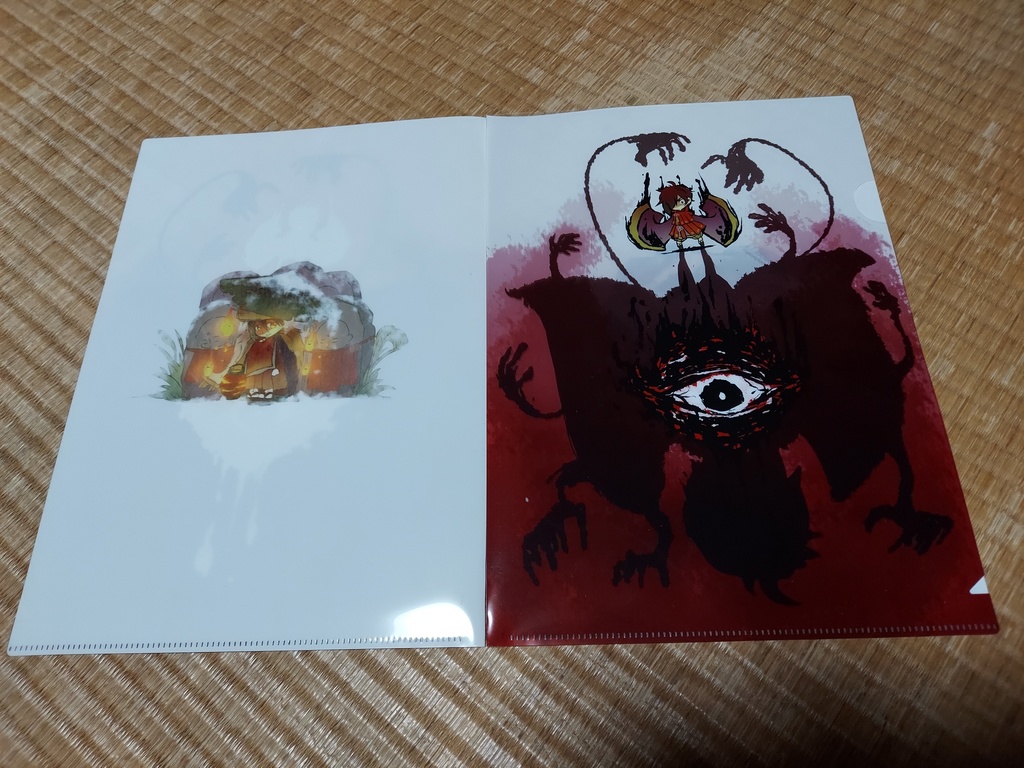 妖族中心A4サイズクリアファイル