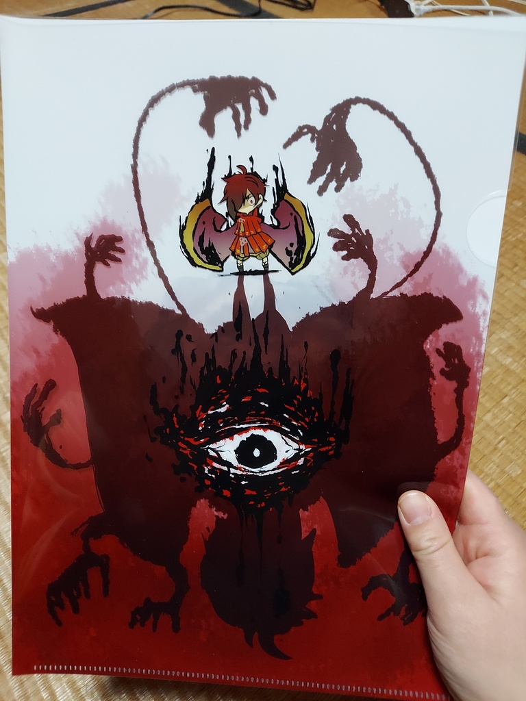 妖族中心A4サイズクリアファイル