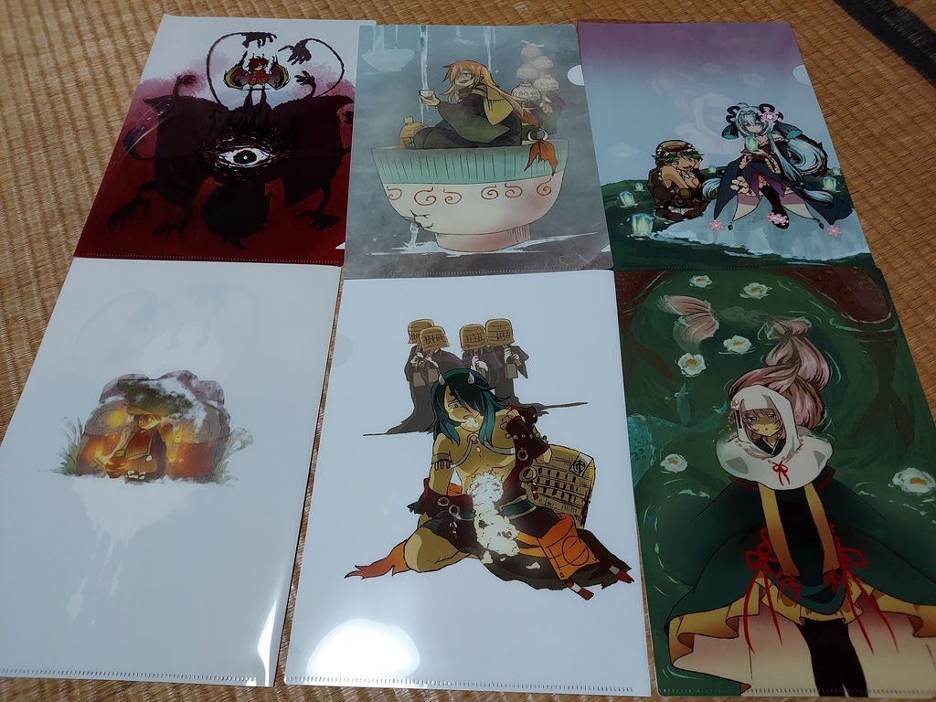 妖族中心A4サイズクリアファイル