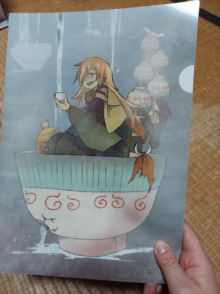 妖族中心A4サイズクリアファイル