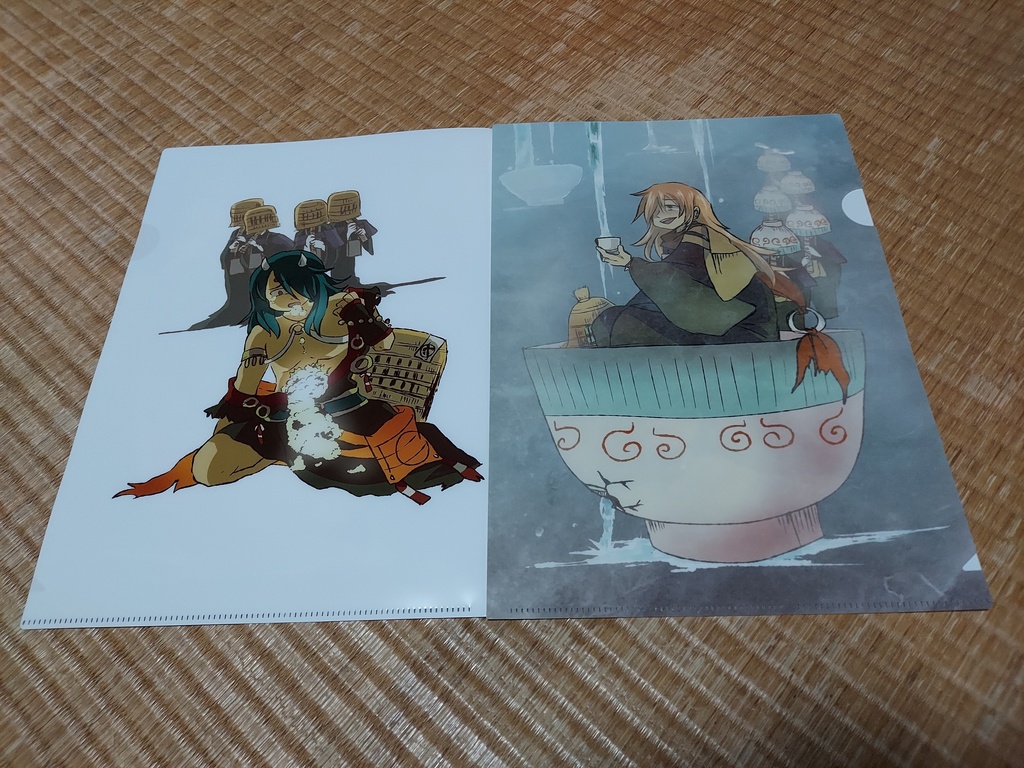 妖族中心A4サイズクリアファイル