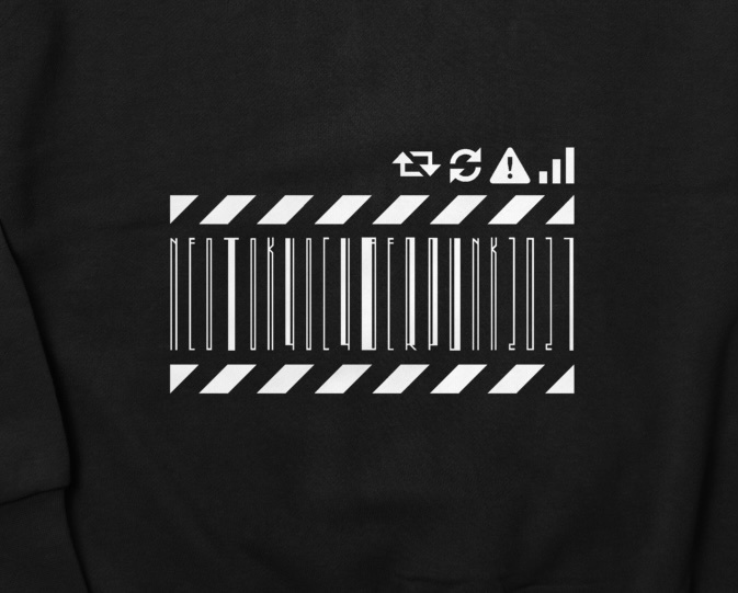 NEO TOKYO CYBERPUNK 2021 BK パーカーver.