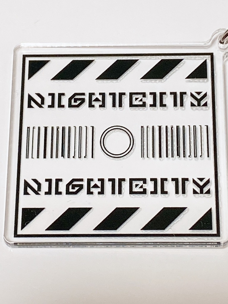 NIGHT CITY アクリルキーホルダー