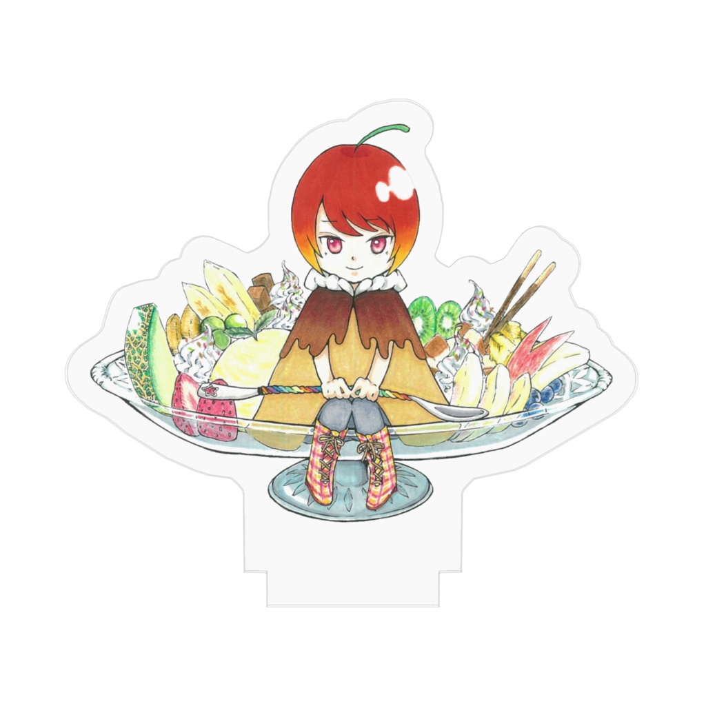 プリン・ア・ラ・モード アクリルフィギア