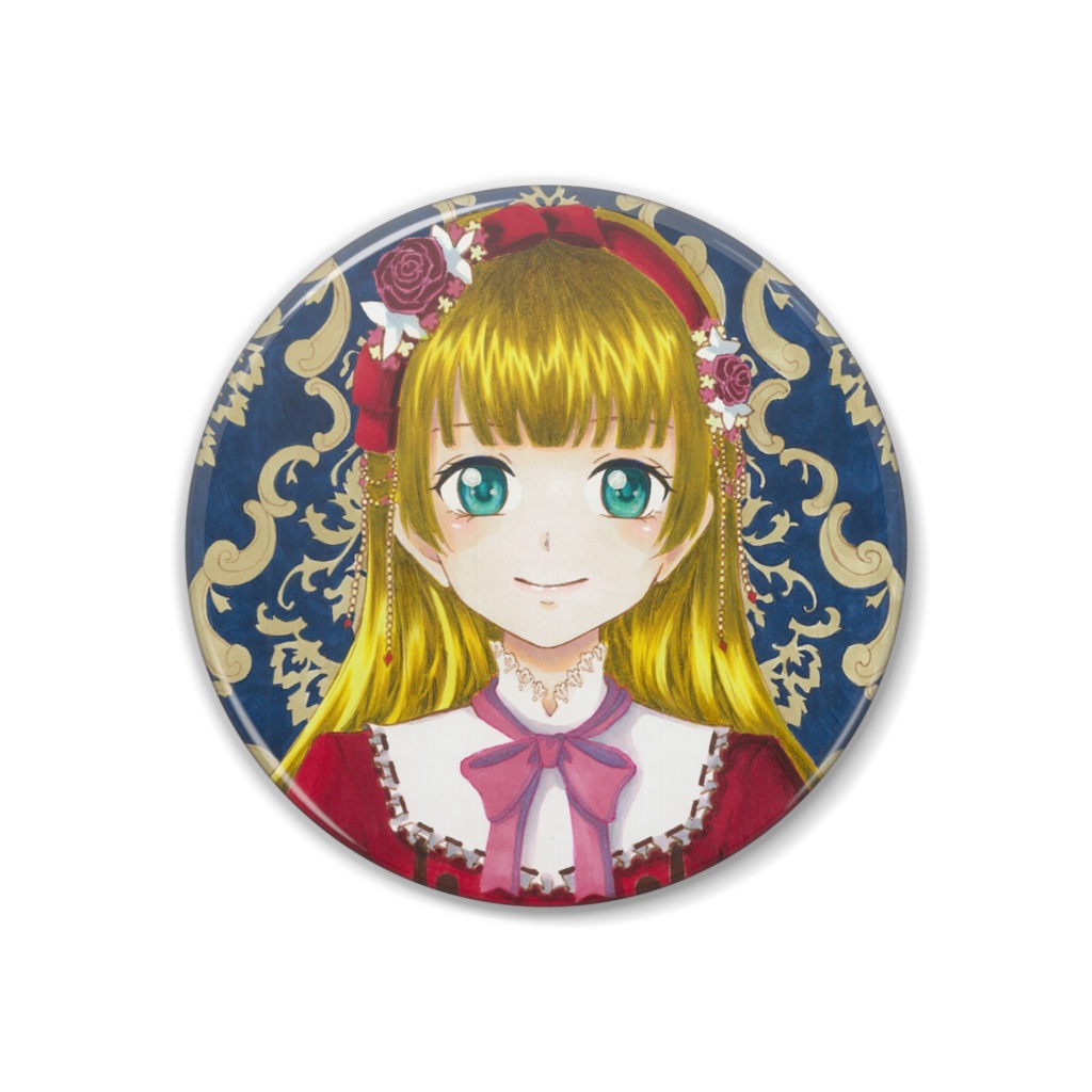 ゴシック少女 缶バッジ