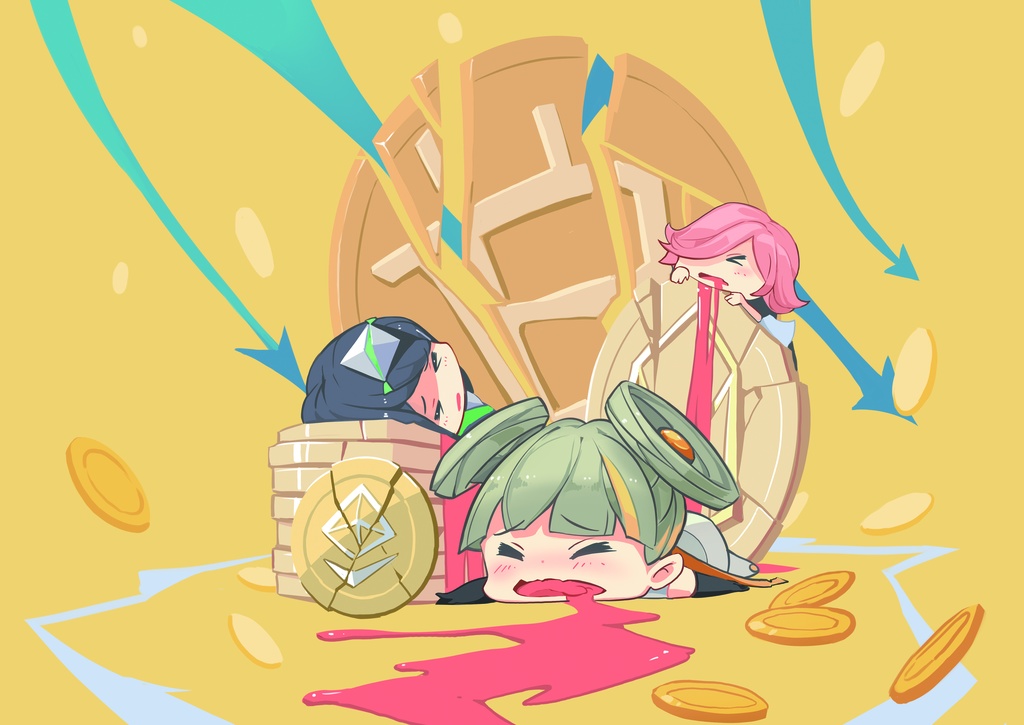 Node仮想通貨ムスメ—Linkidol