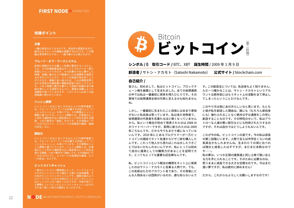 Node仮想通貨ムスメ—Linkidol