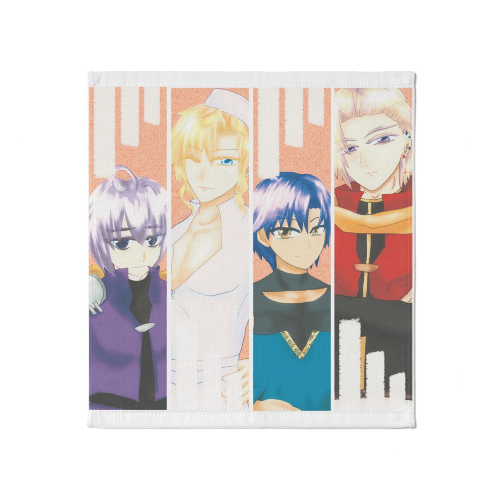 【虹色の夢】キャラクタータオル