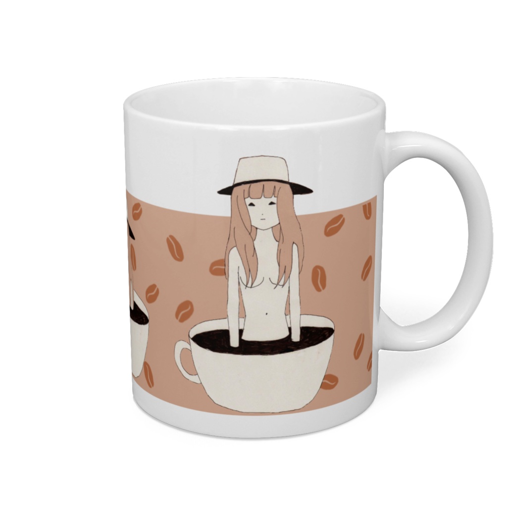 コーヒー妖精マグカップ