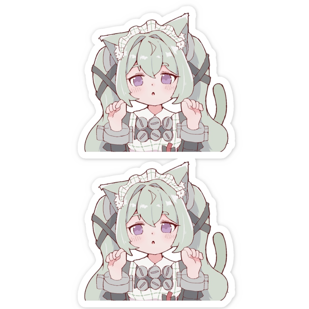 シリオンカリンちゃん ステッカー(ダブルVer.)