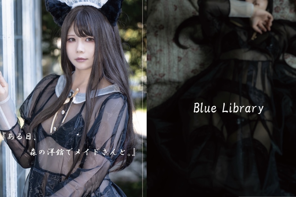 【C101】ある日、森の洋館でメイドさんと。【写真集】