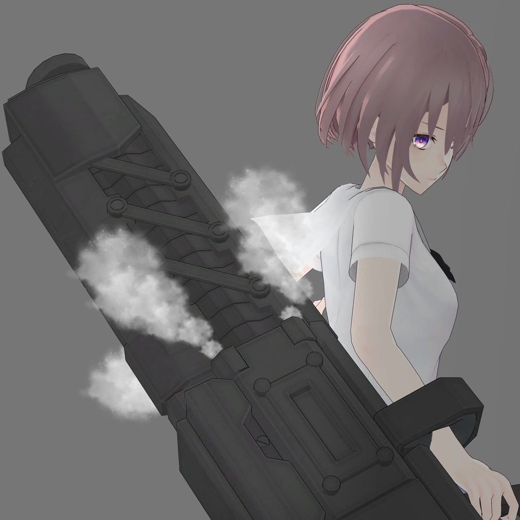 【オリジナル3Dモデル】「ハナエ」