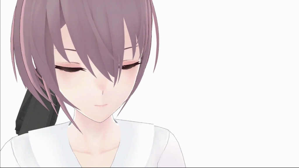 【オリジナル3Dモデル】「ハナエ」