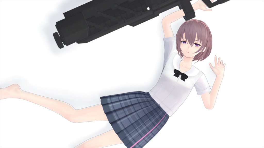 【オリジナル3Dモデル】「ハナエ」