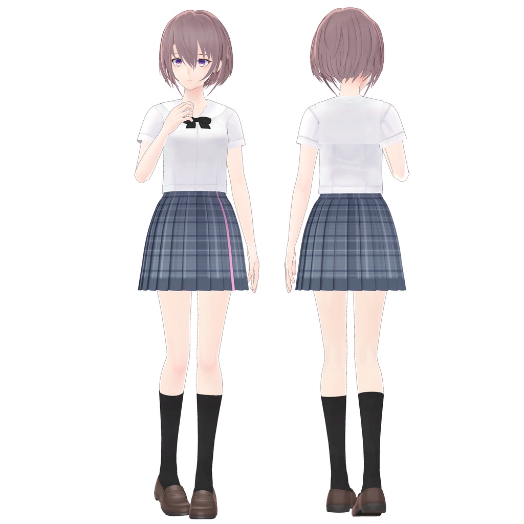 【オリジナル3Dモデル】「ハナエ」