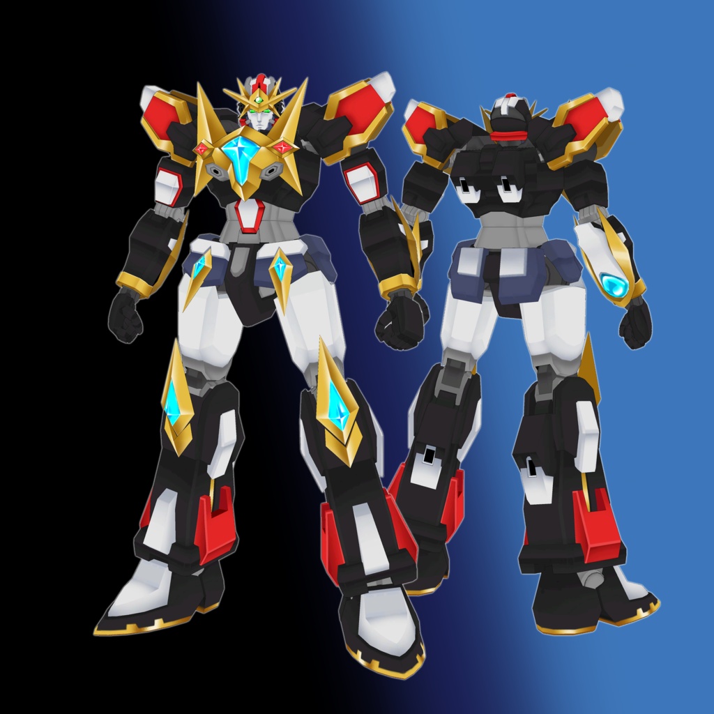 【オリジナル3Dモデル】爆闘機神 エクゼリオン