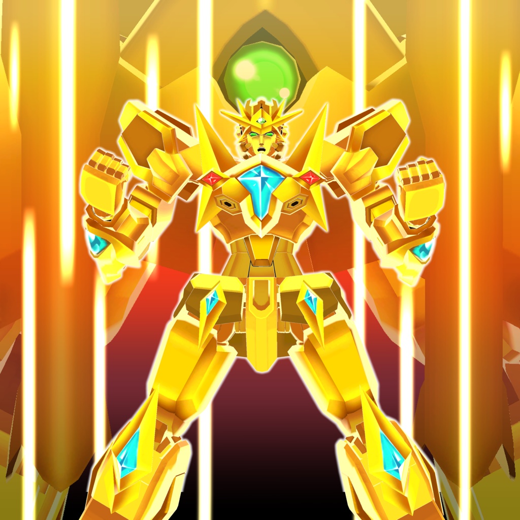 【オリジナル3Dモデル】爆闘機神 エクゼリオン