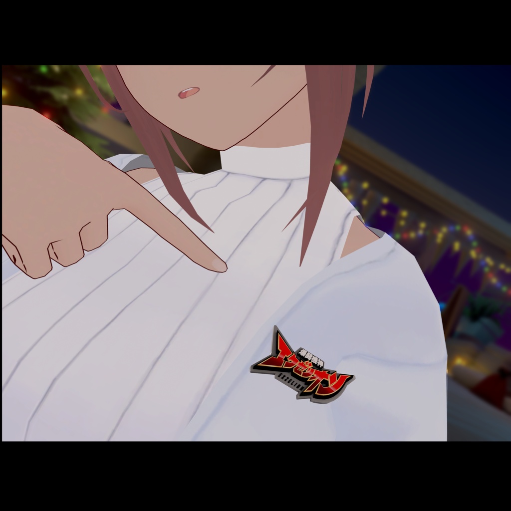 GW期間!!3Dモデル【エクゼリオンブローチ】