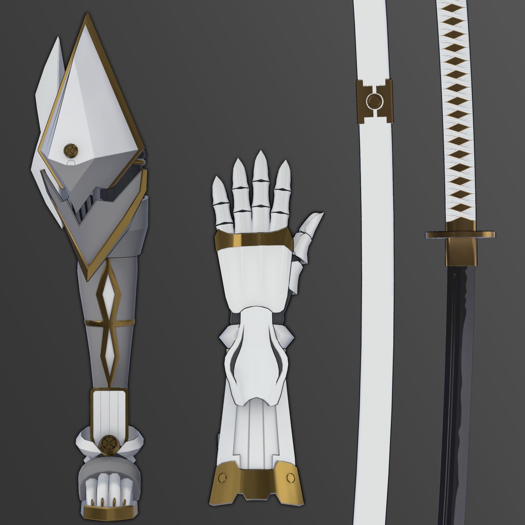 【オリジナル3Dモデル】「クーエン」