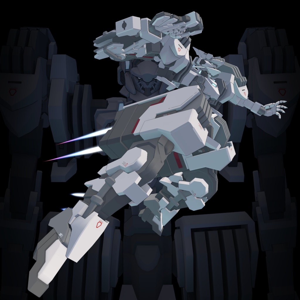 【オリジナル3Dモデル】「ゼンドレス・ブランシュ」