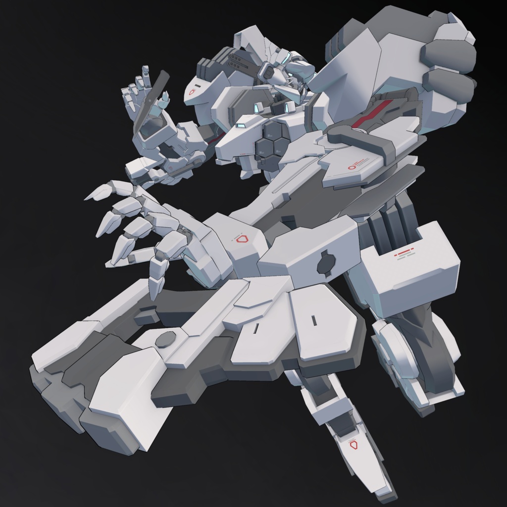 【オリジナル3Dモデル】「ゼンドレス・ブランシュ」