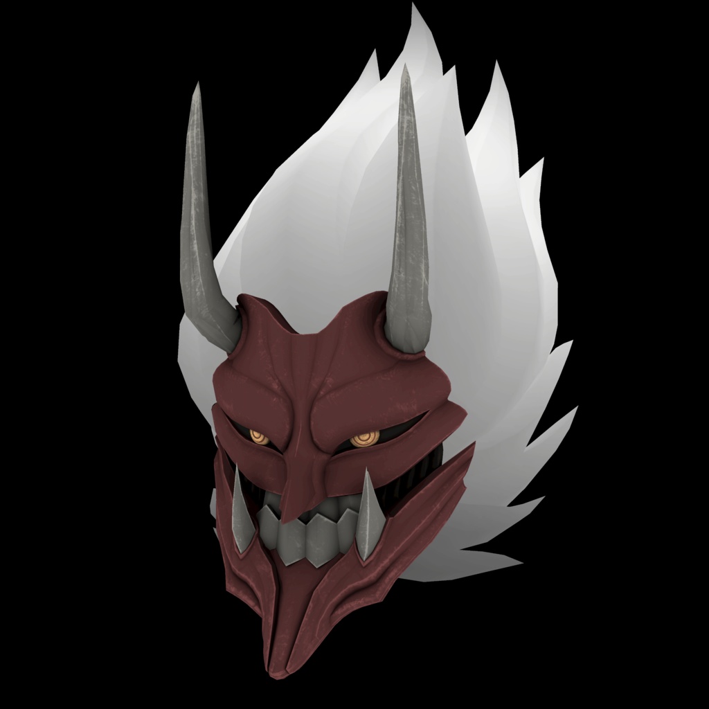 無料【オリジナル3Dモデル】「無」