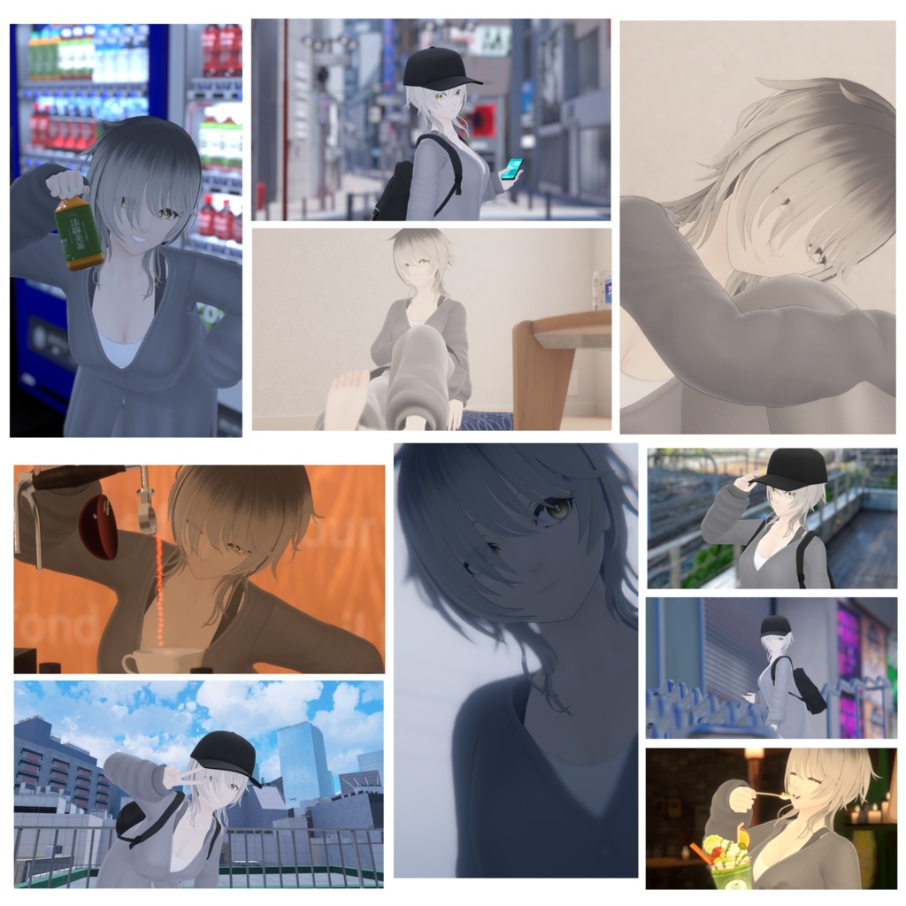 【オリジナル3Dモデル】「隣ネップ」