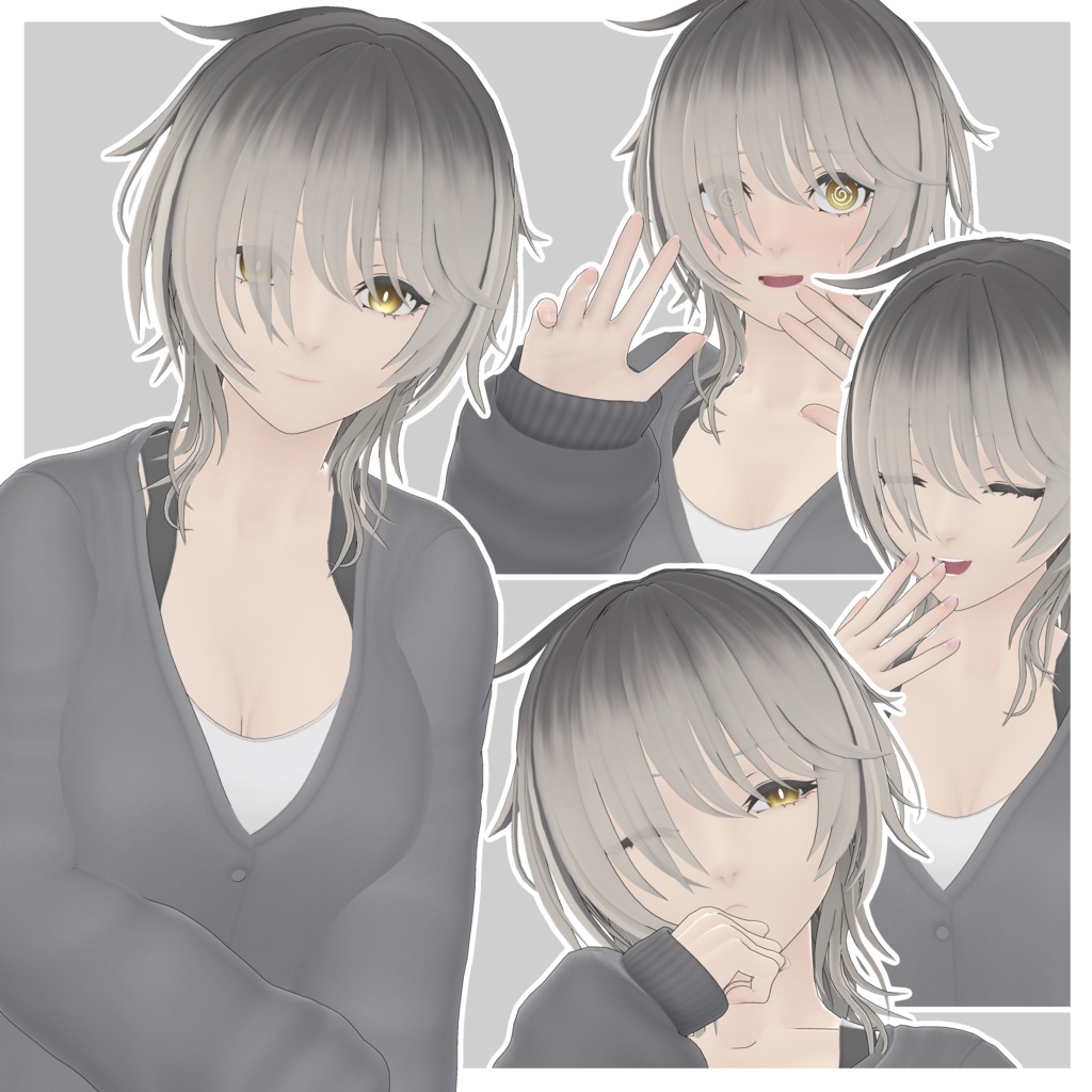 【オリジナル3Dモデル】「隣ネップ」